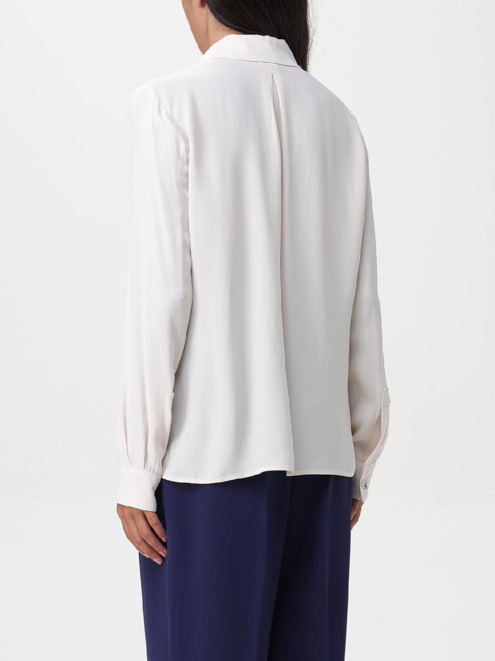 Giglio Camicia In Gerogertte Elisabetta Franchi