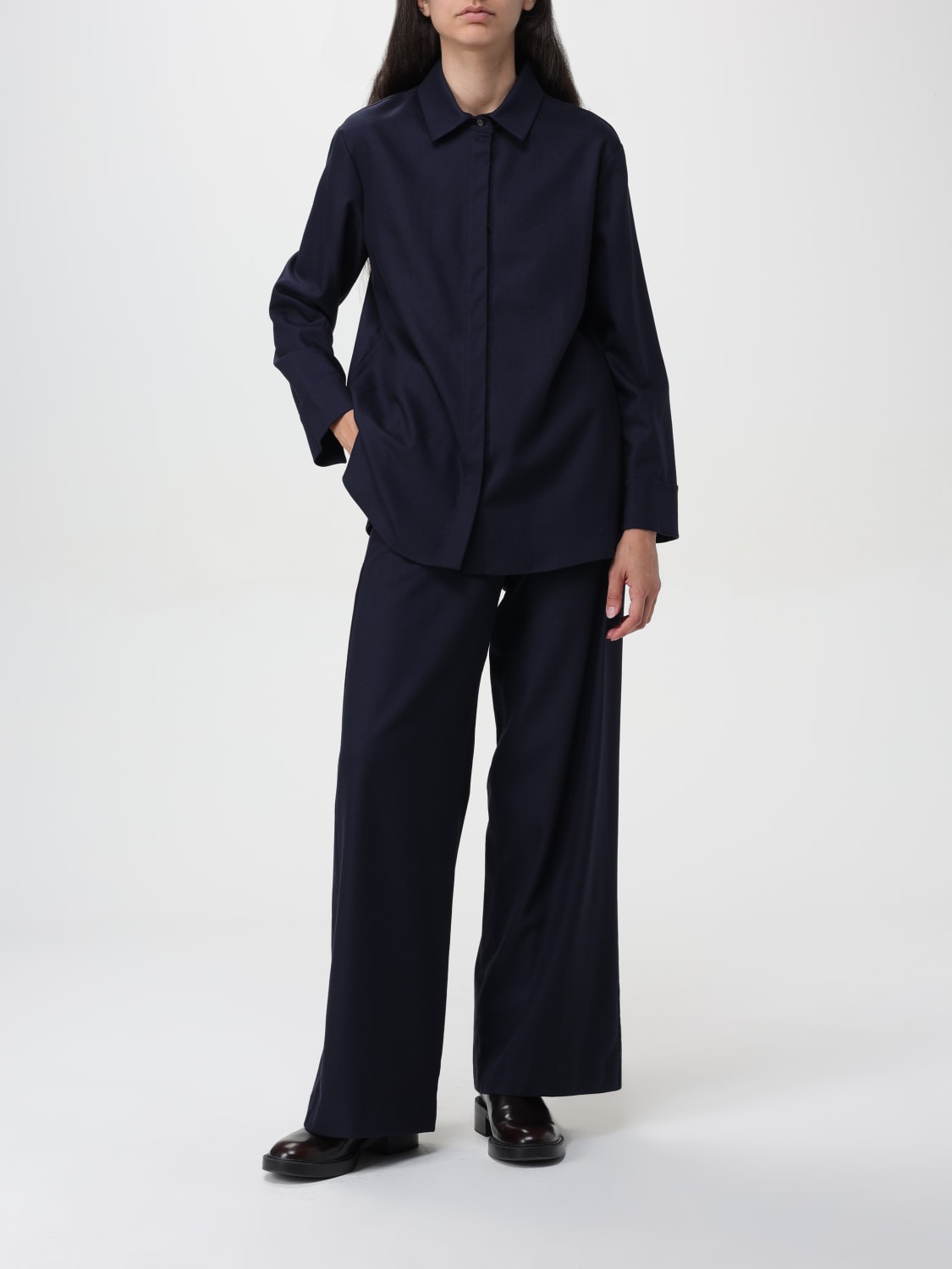 Giglio Camicia In Lana Vergine 's Max Mara
