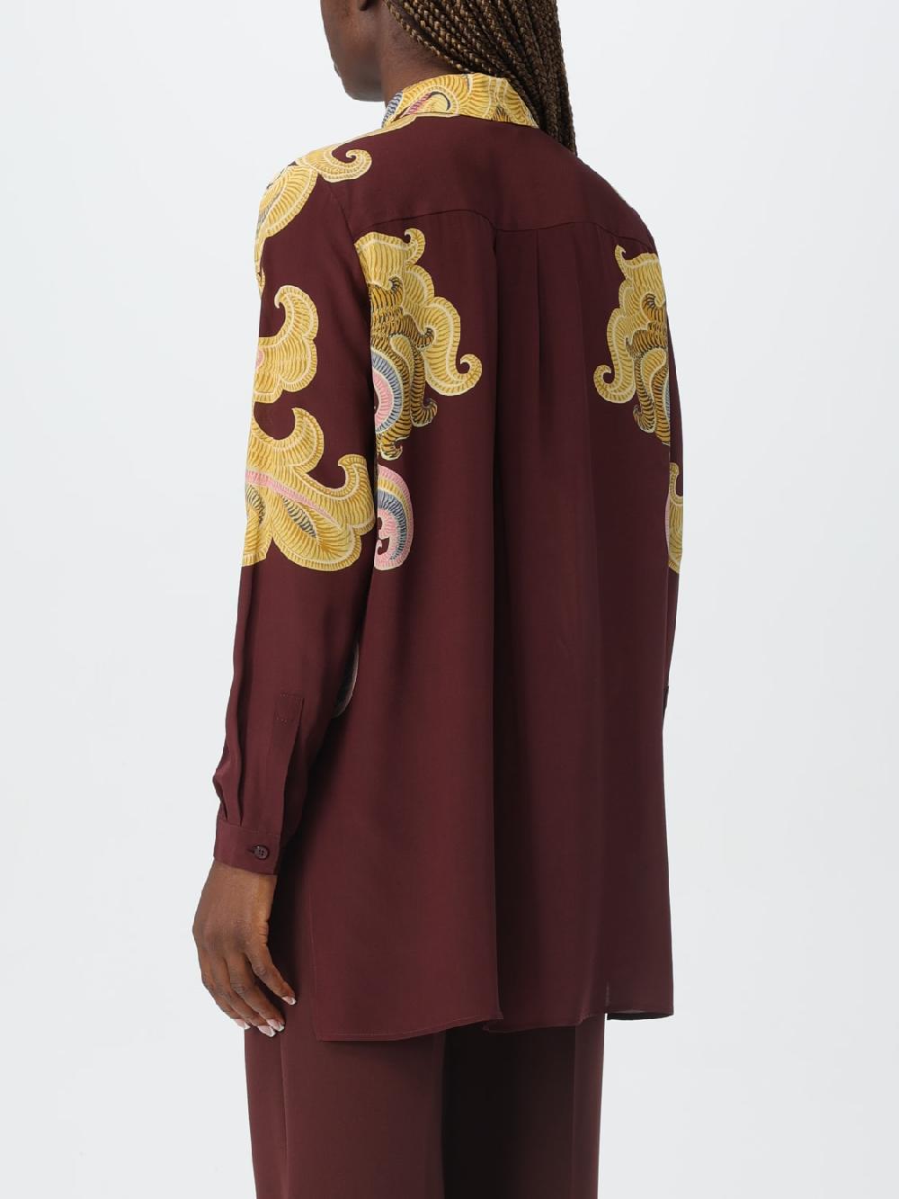 Giglio Camicia In Seta A Fantasia Etro