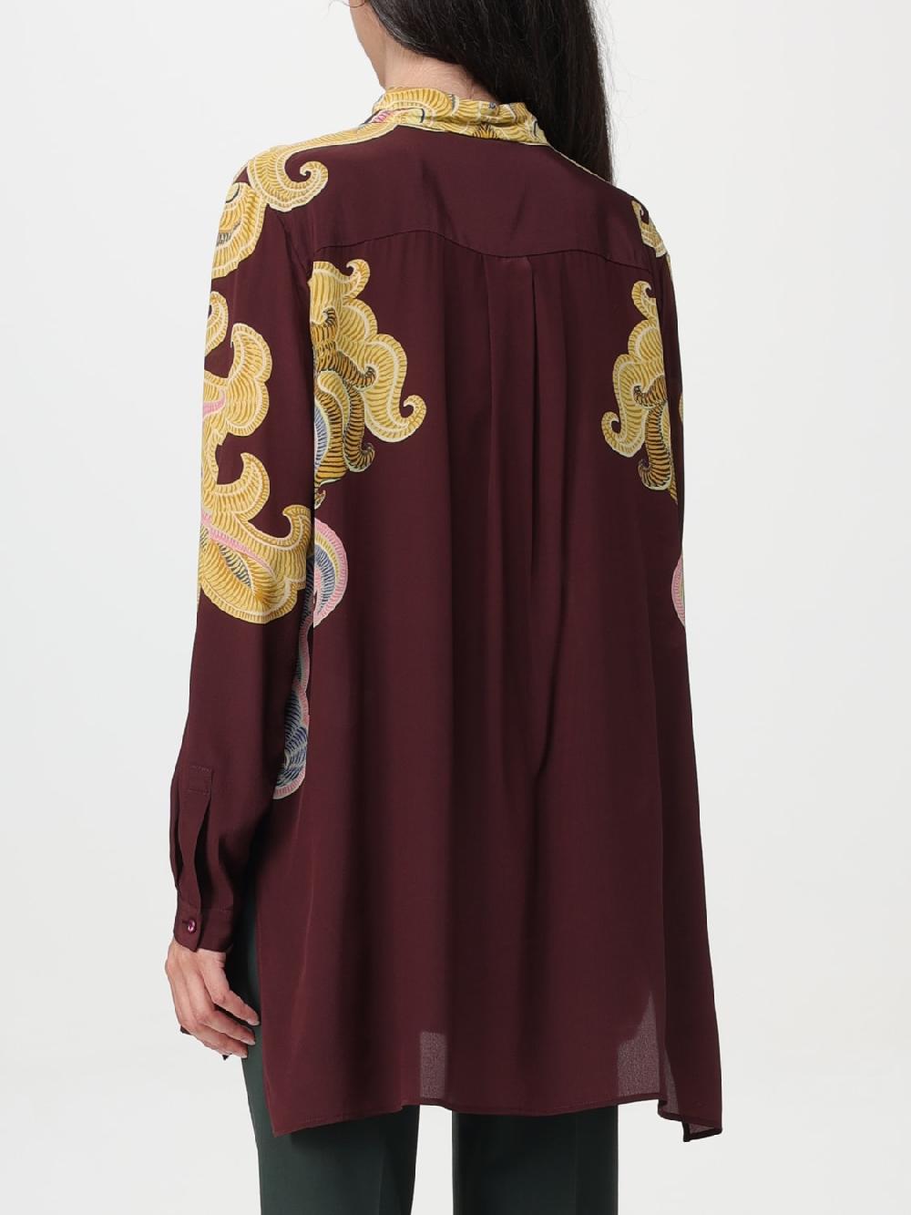 Giglio Camicia In Seta A Fantasia Etro