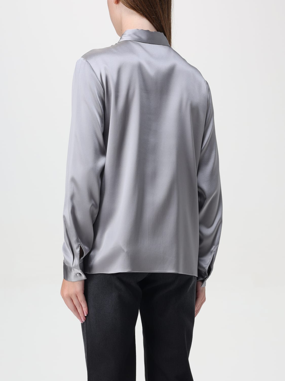 Giglio Camicia In Seta Emporio Armani