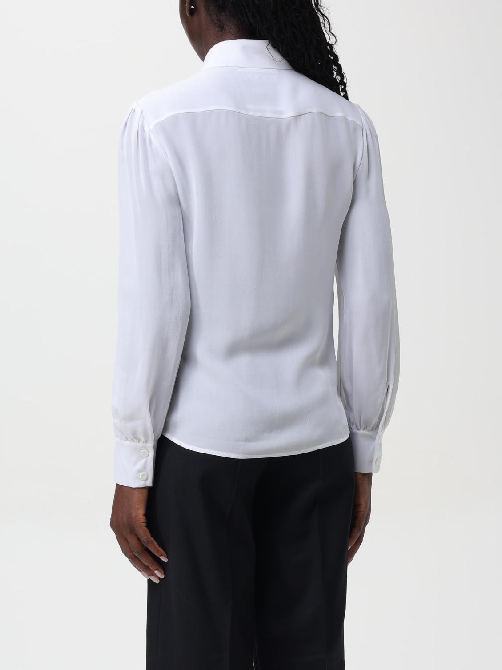 Giglio Camicia In Seta Moschino Couture