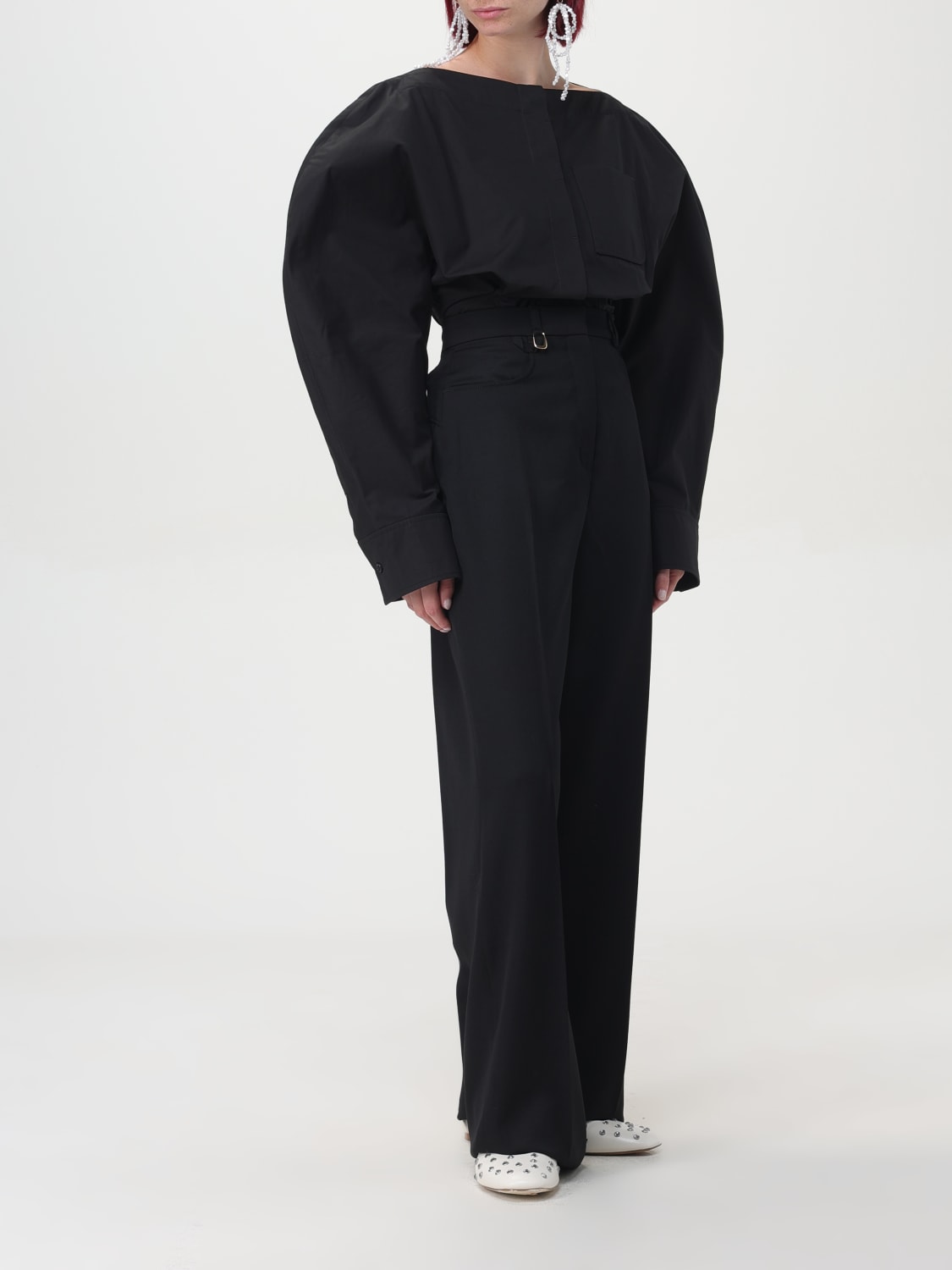 Giglio Camicia Jacquemus In Popeline Di Cotone