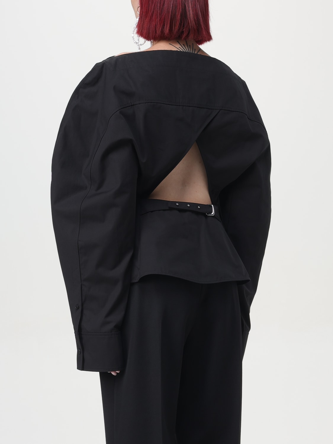 Giglio Camicia Jacquemus In Popeline Di Cotone