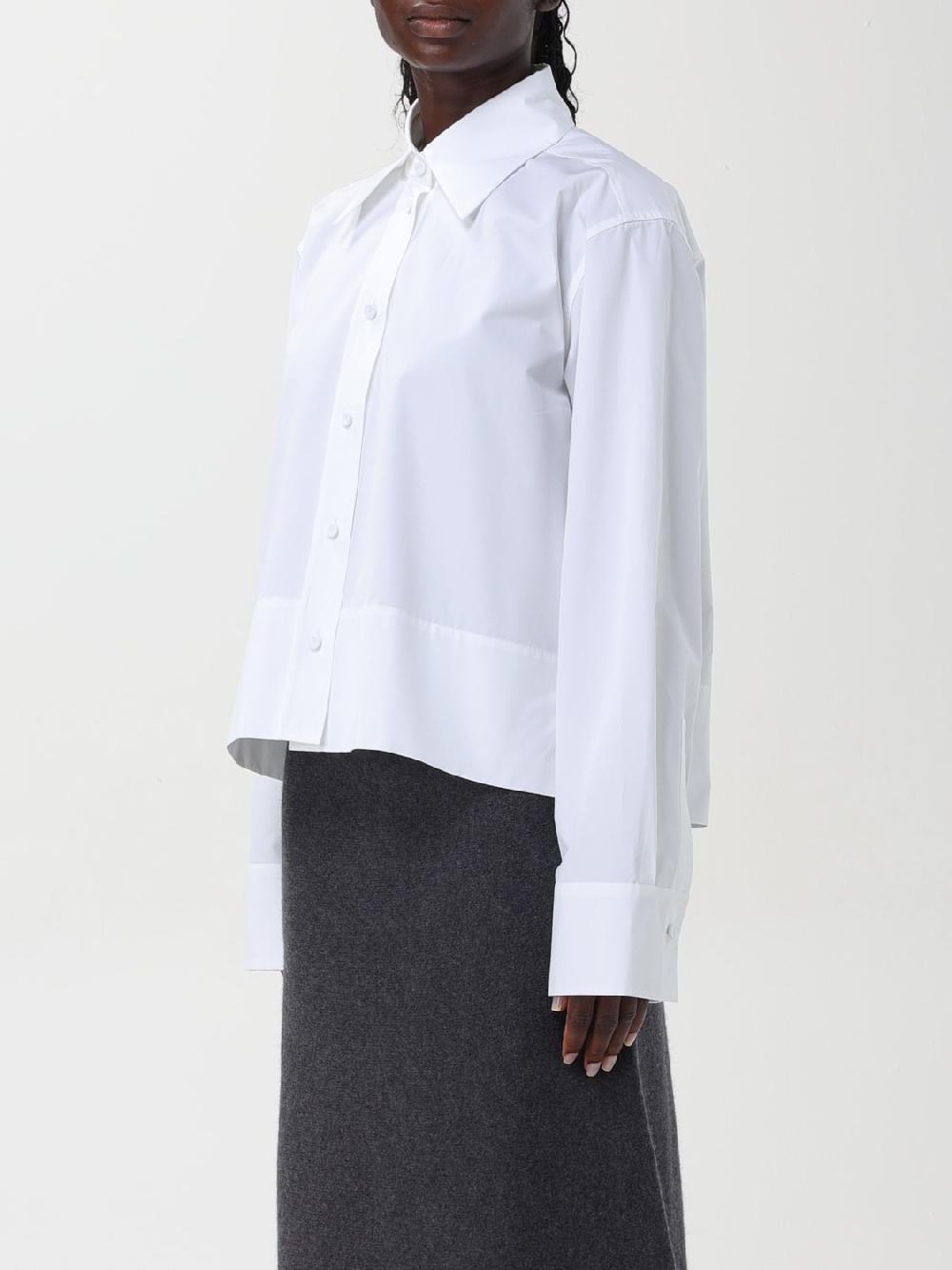 Giglio Camicia Jil Sander In Popeline