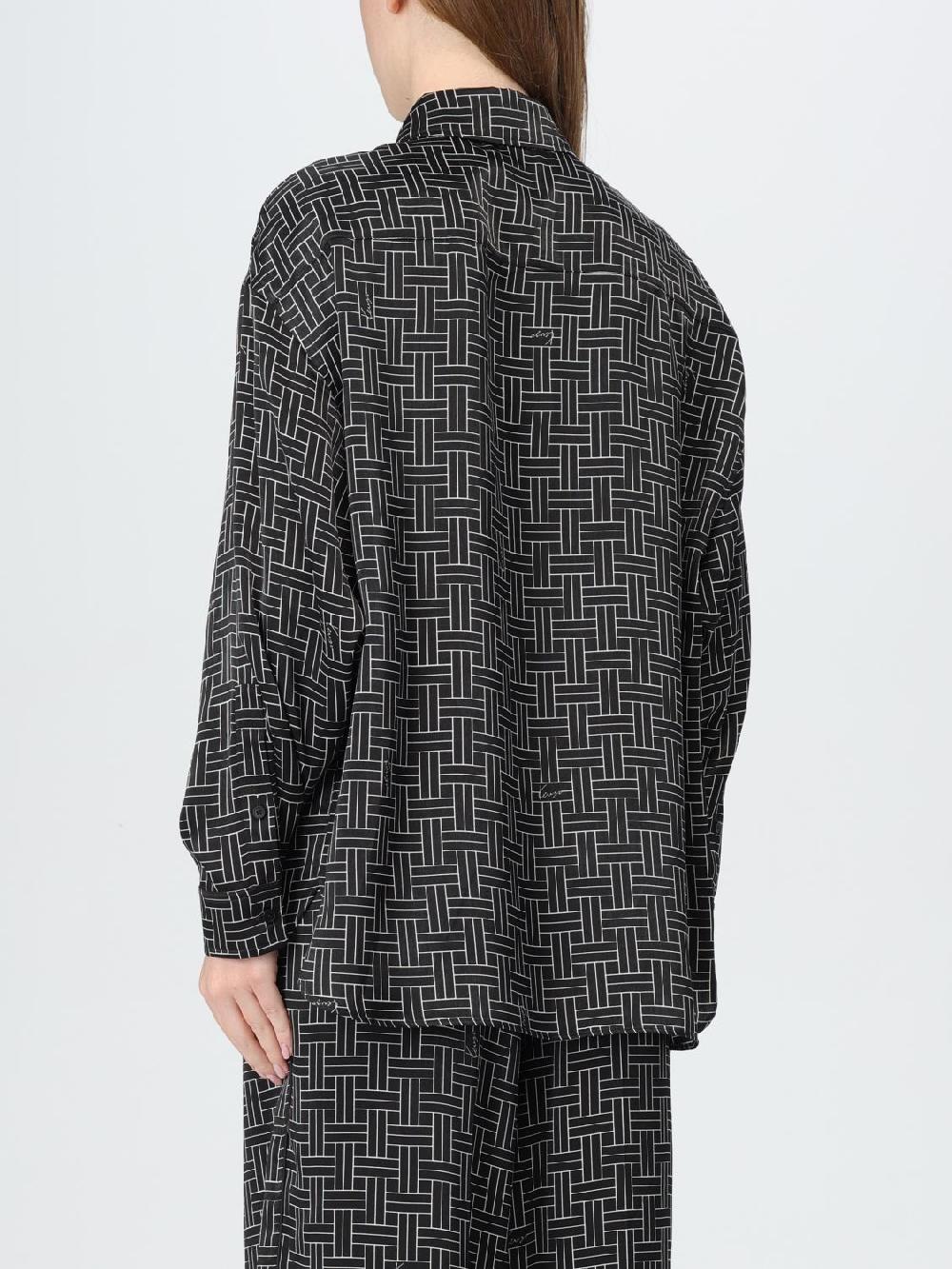 Giglio Camicia Kenzo In Jersey Stampata