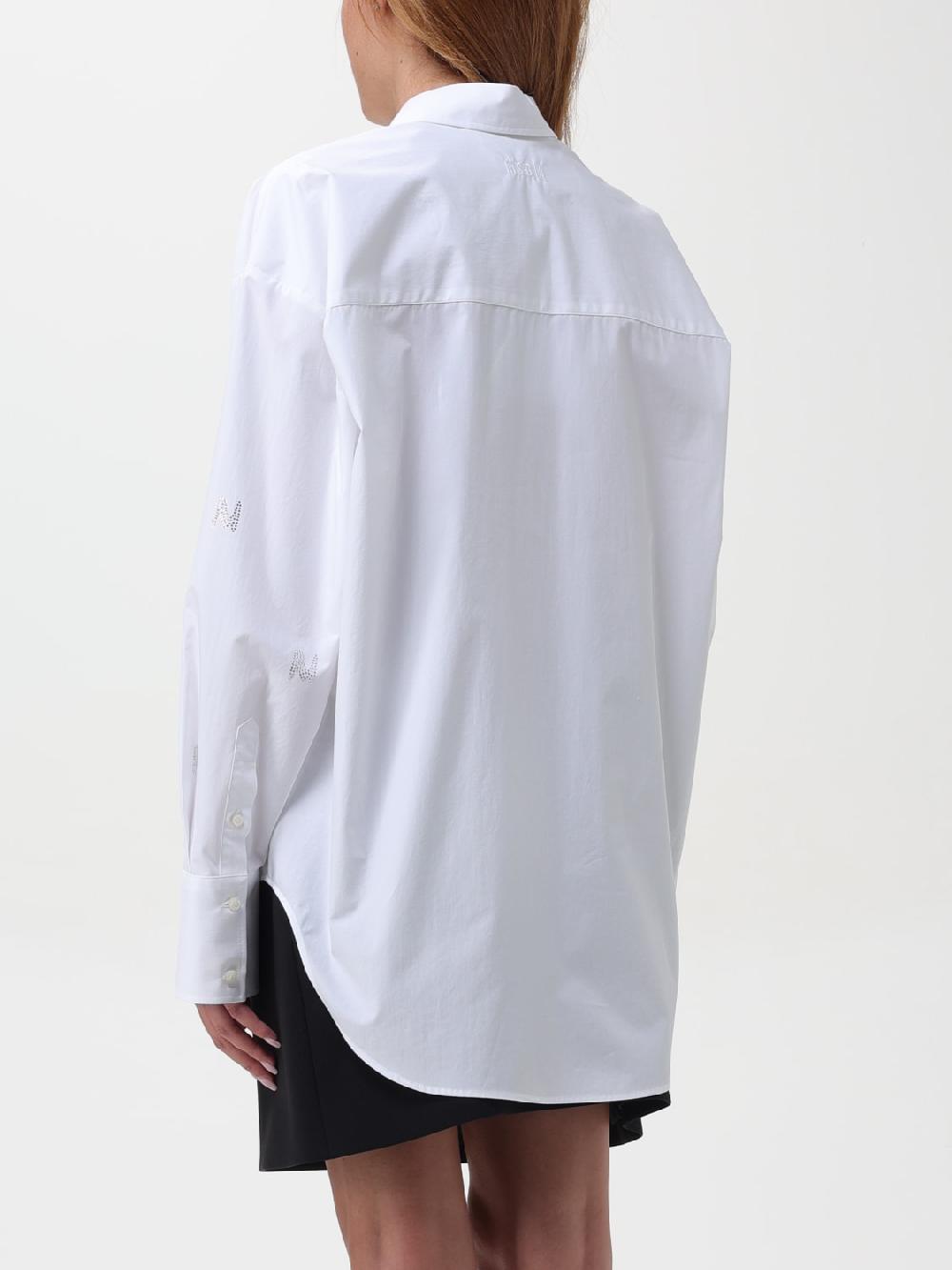 Giglio Camicia Lettering In Cotone MSGM