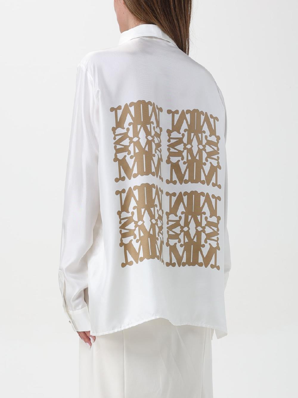 Giglio Camicia Monogram Max Mara Di Seta