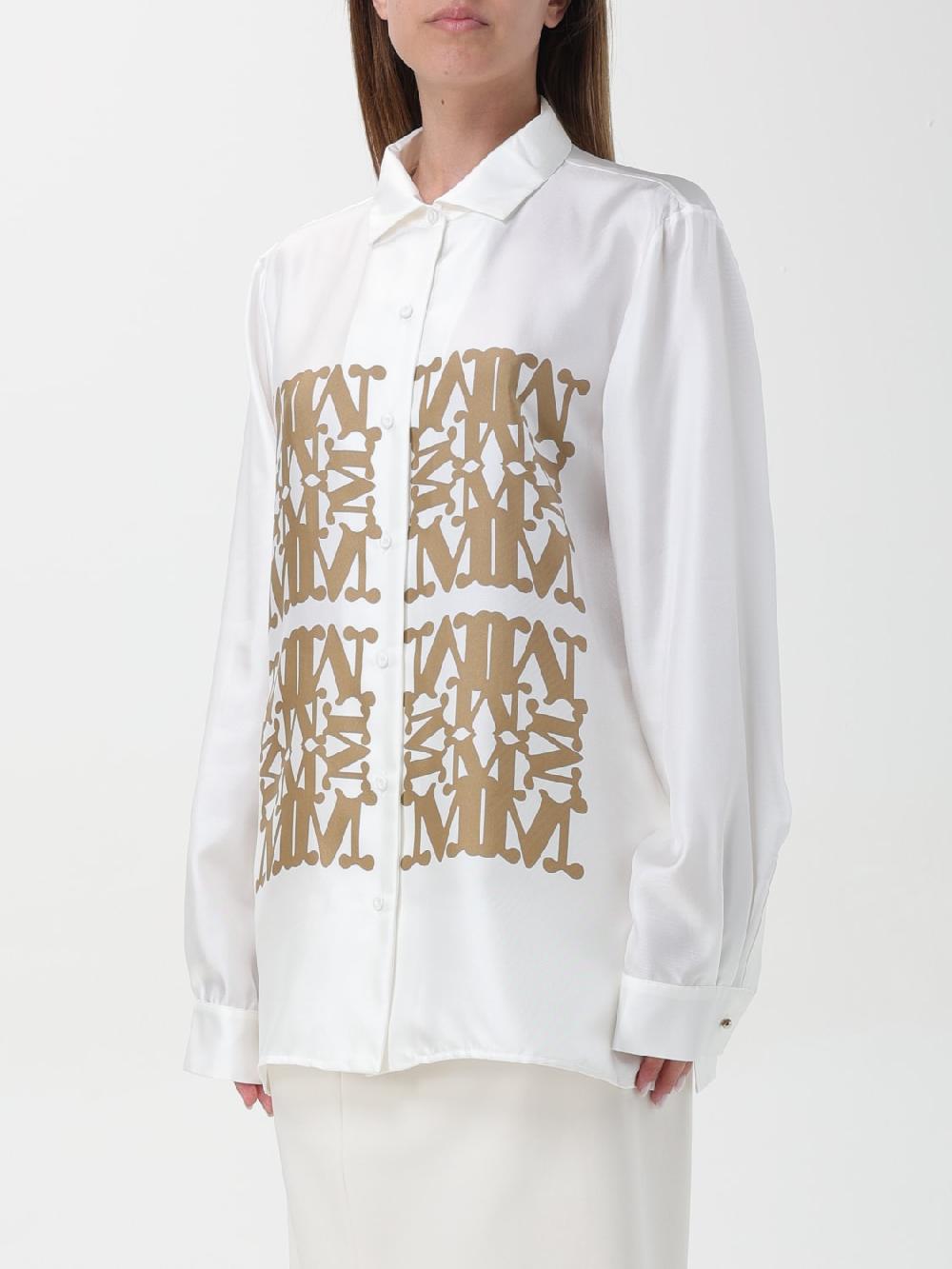 Giglio Camicia Monogram Max Mara Di Seta