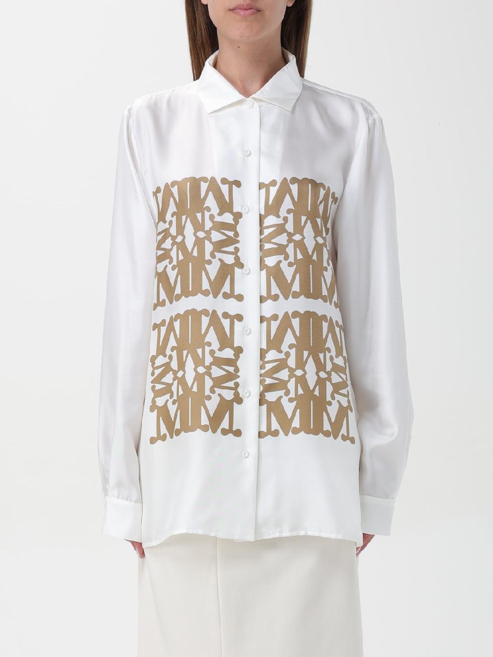 Giglio Camicia Monogram Max Mara di seta