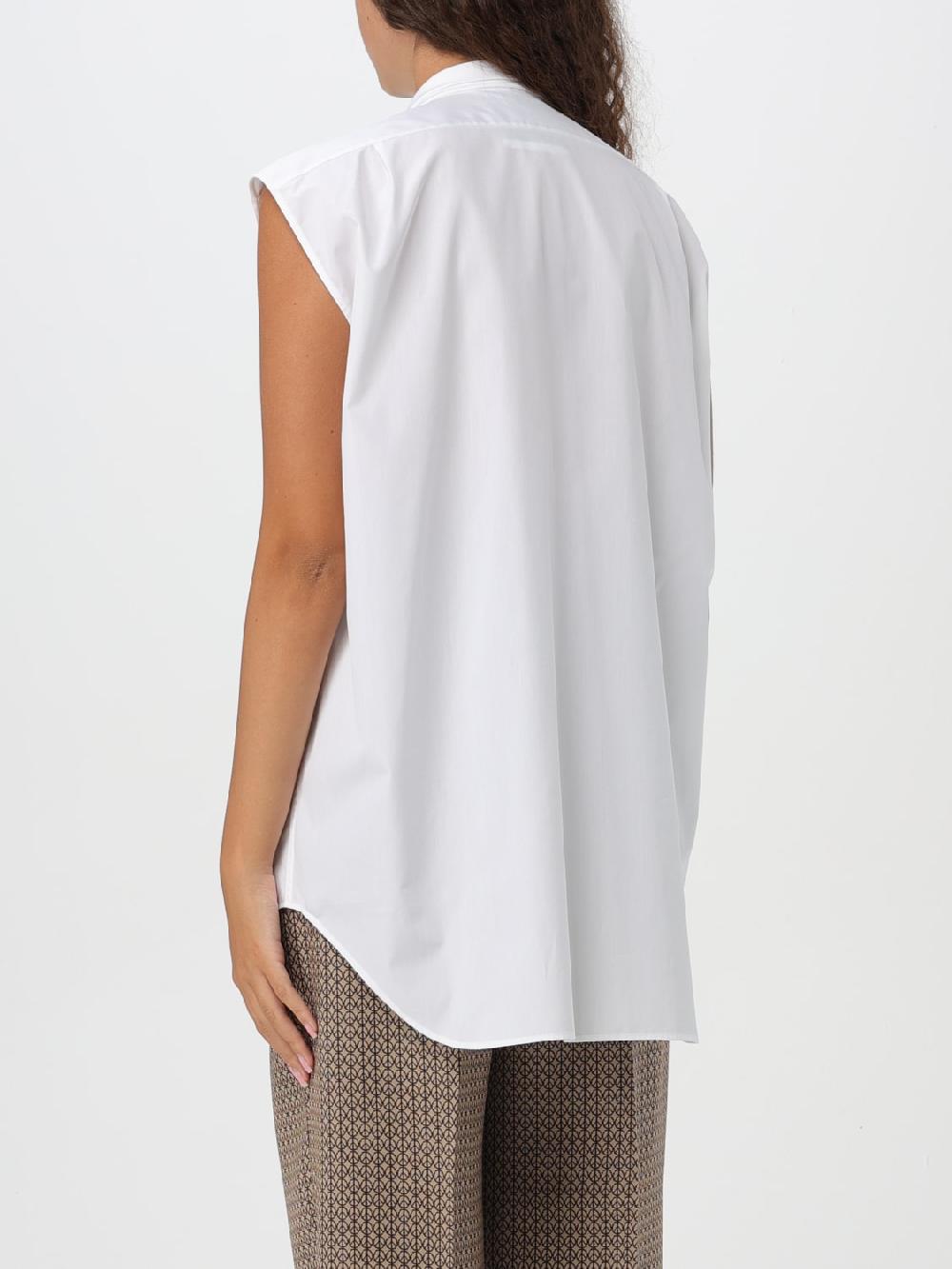 Giglio Camicia Moschino Couture In Cotone