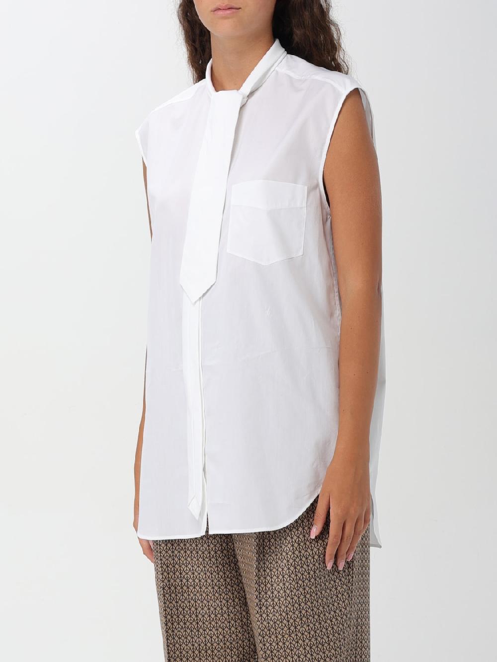 Giglio Camicia Moschino Couture In Cotone