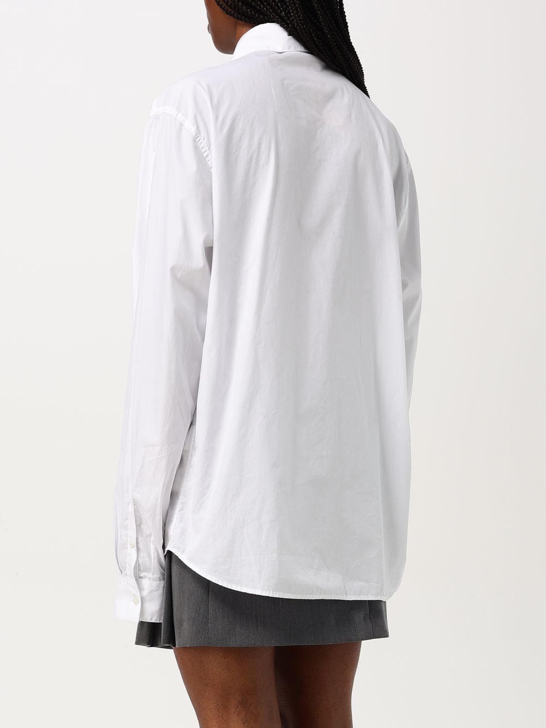 Giglio Camicia N° 21 In Cotone Con Maglia Metallica
