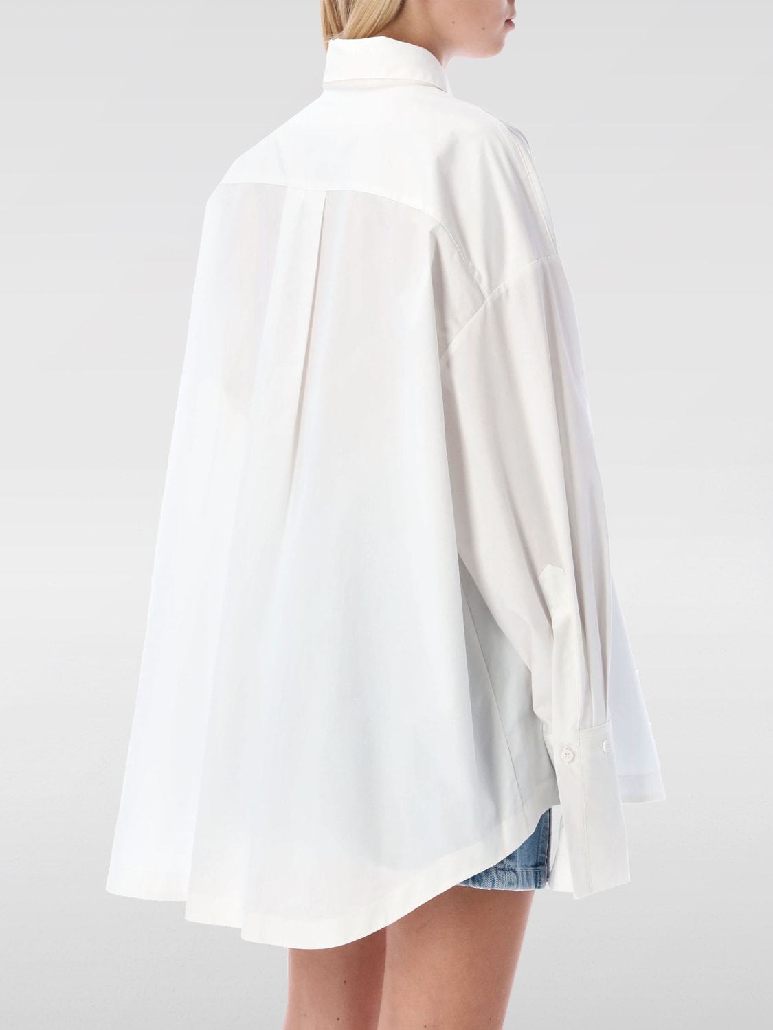 Giglio Camicia Oversize Di Cotone The Attico
