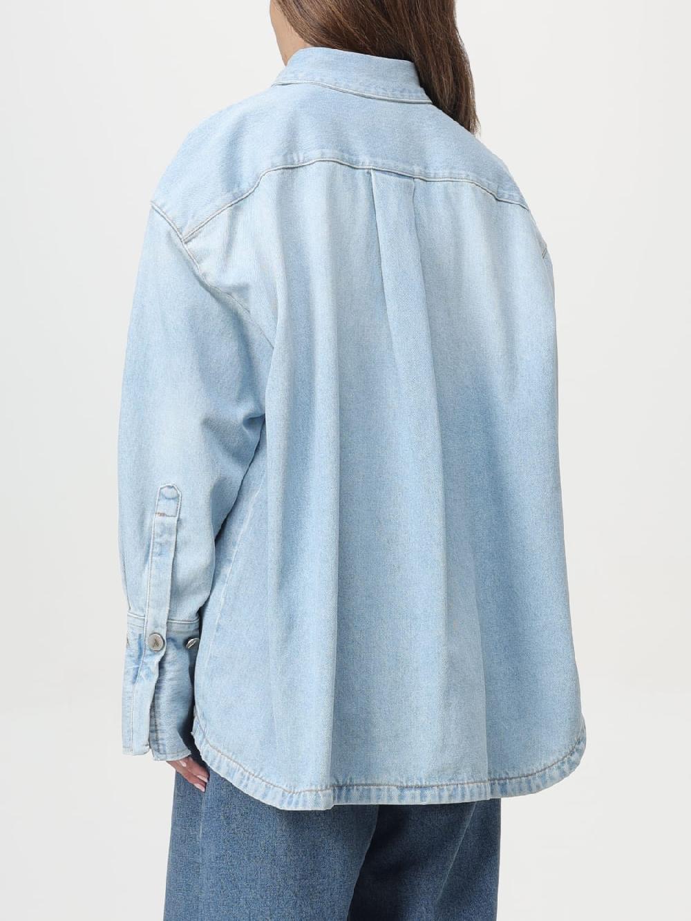 Giglio Camicia Oversize Di Jeans The Attico
