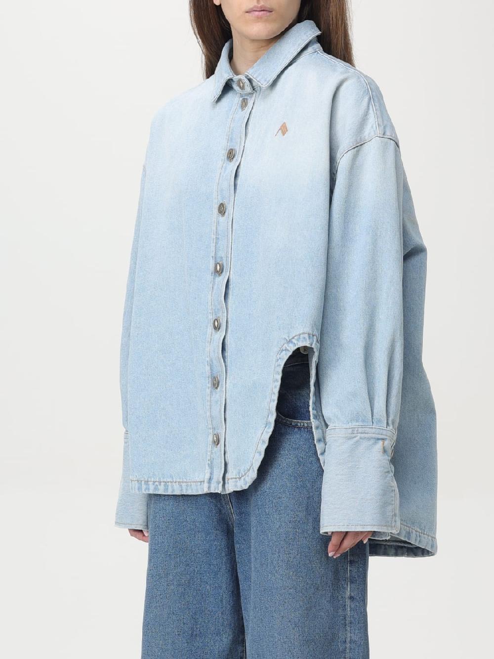 Giglio Camicia Oversize Di Jeans The Attico