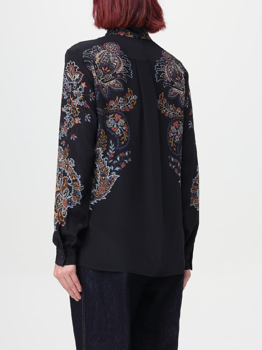 Giglio Camicia Paisley Etro Di Seta