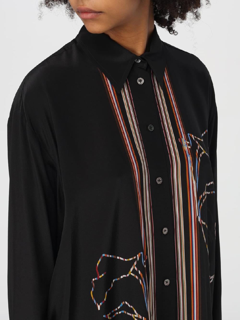 Giglio Camicia Paul Smith In Seta