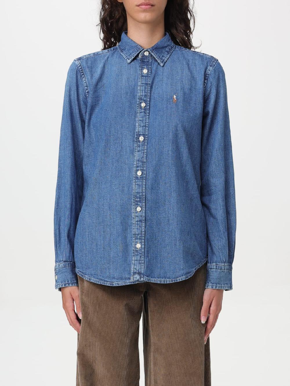 Giglio Camicia Polo Ralph Lauren con logo ricamato