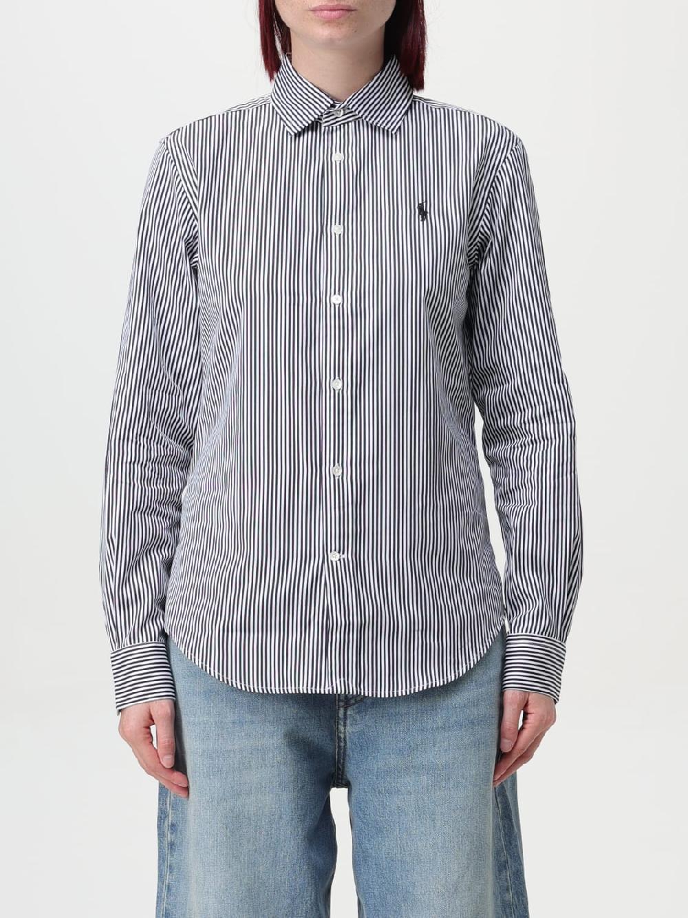 Giglio Camicia Polo Ralph Lauren in cotone a righe