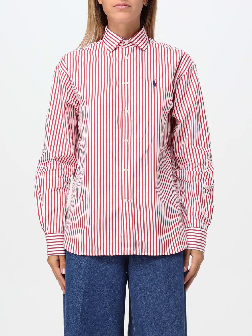 Giglio Camicia Polo Ralph Lauren in cotone a righe