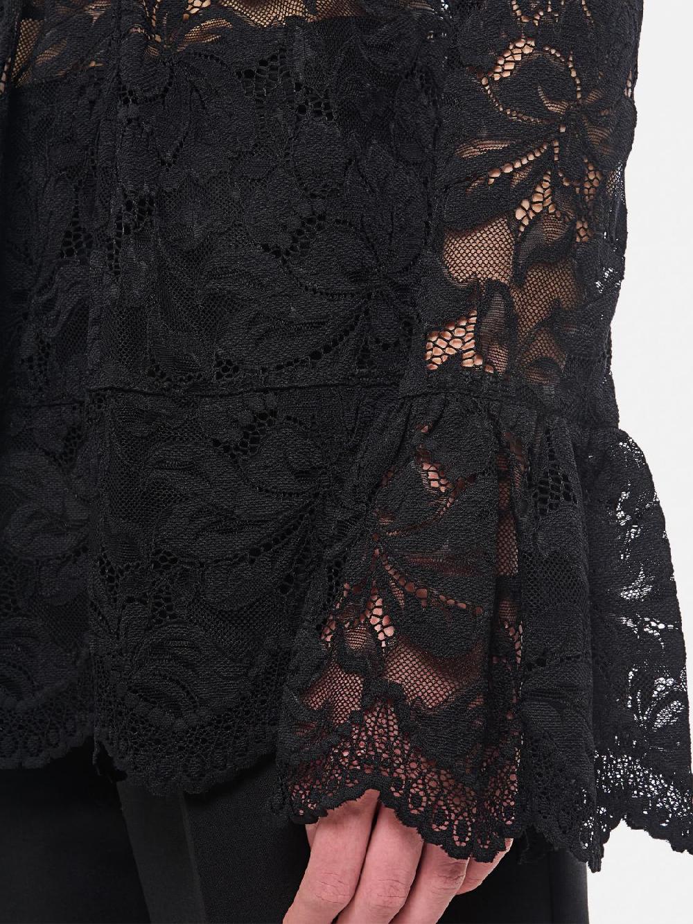 Giglio Camicia Rabanne In Pizzo
