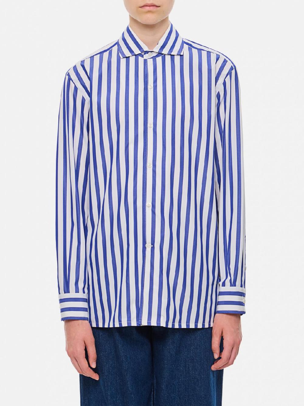 Giglio Camicia Ralph Lauren in cotone a righe
