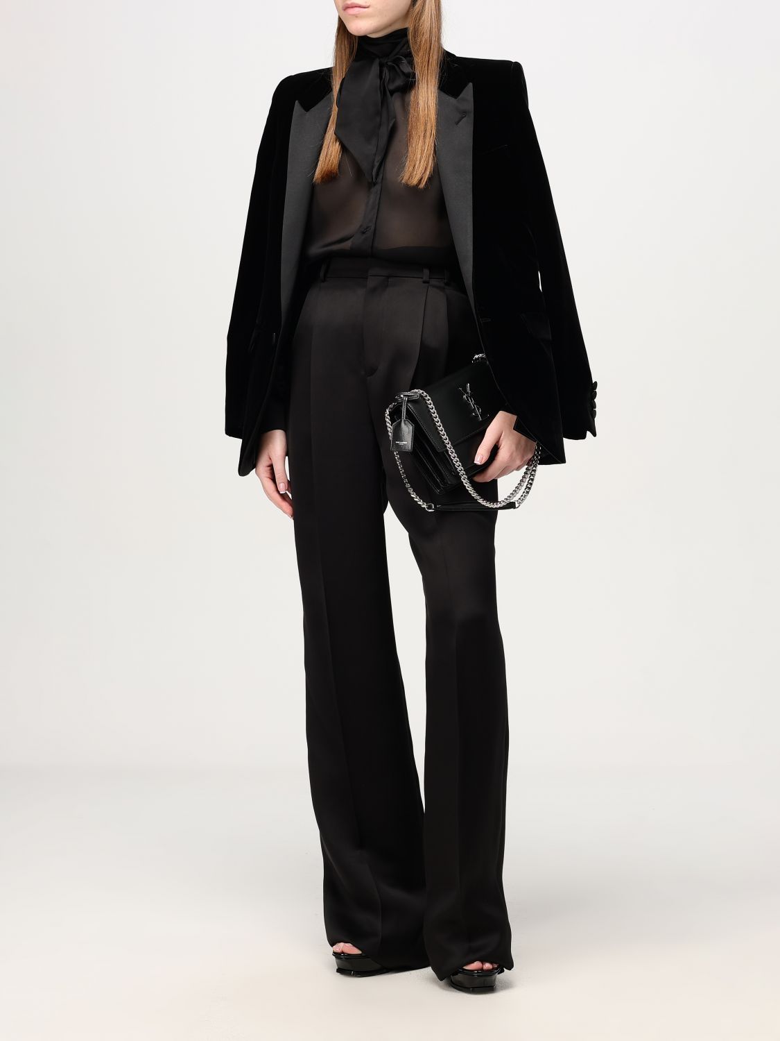 Giglio Camicia Saint Laurent In Seta