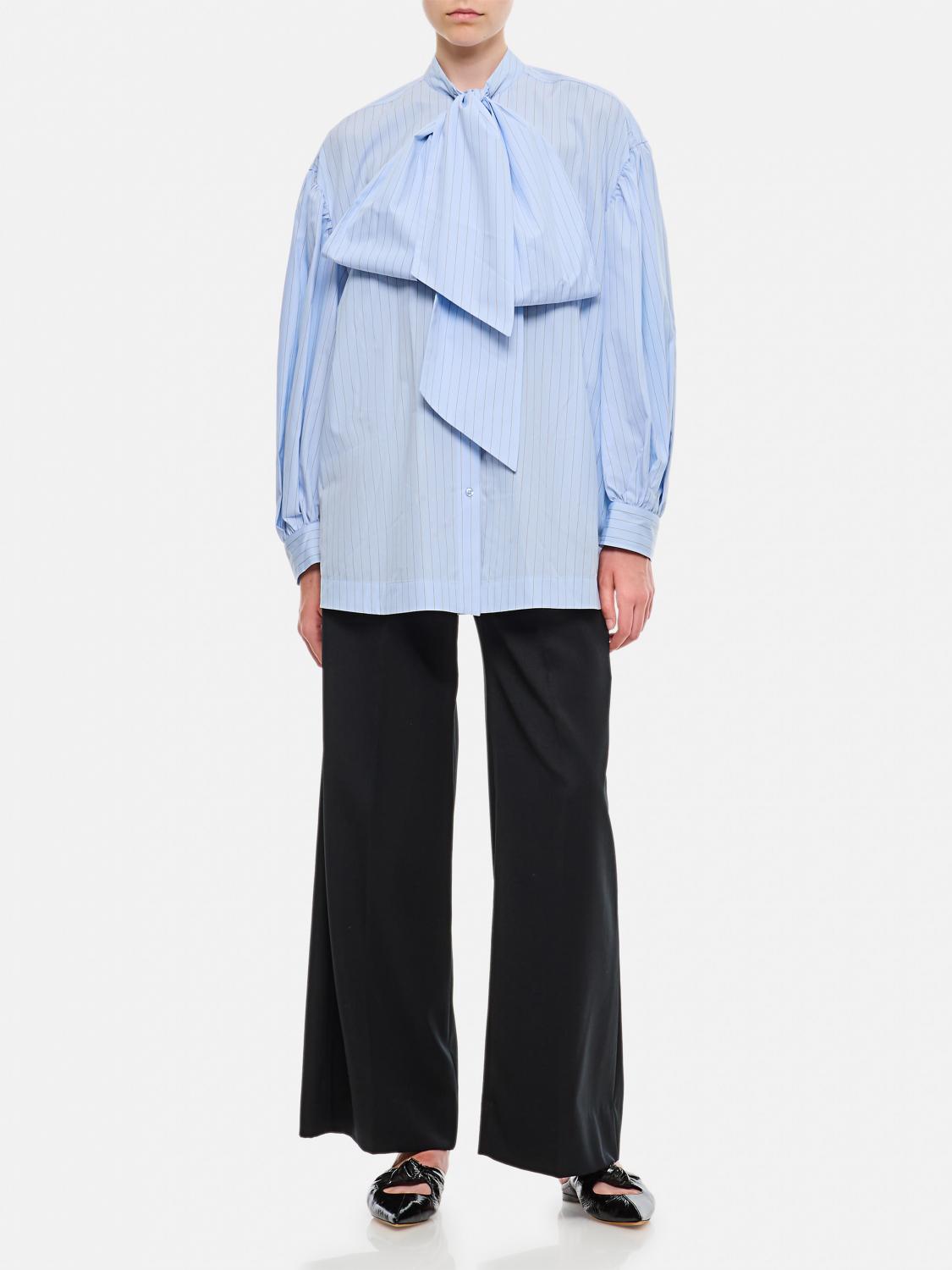 Giglio Camicia Simone Rocha In Cotone A Righe