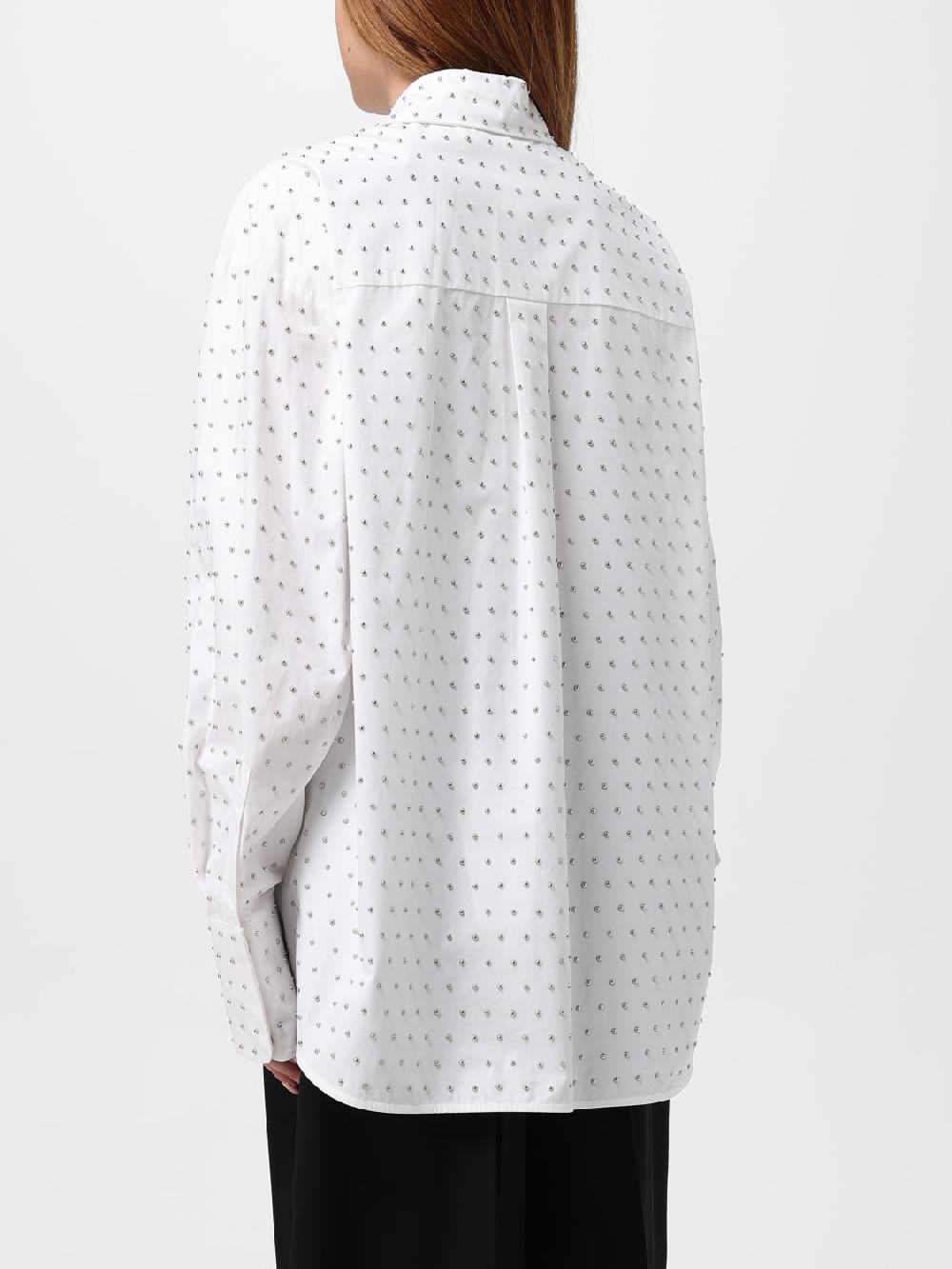Giglio Camicia Sportmax In Cotone Con Borchie