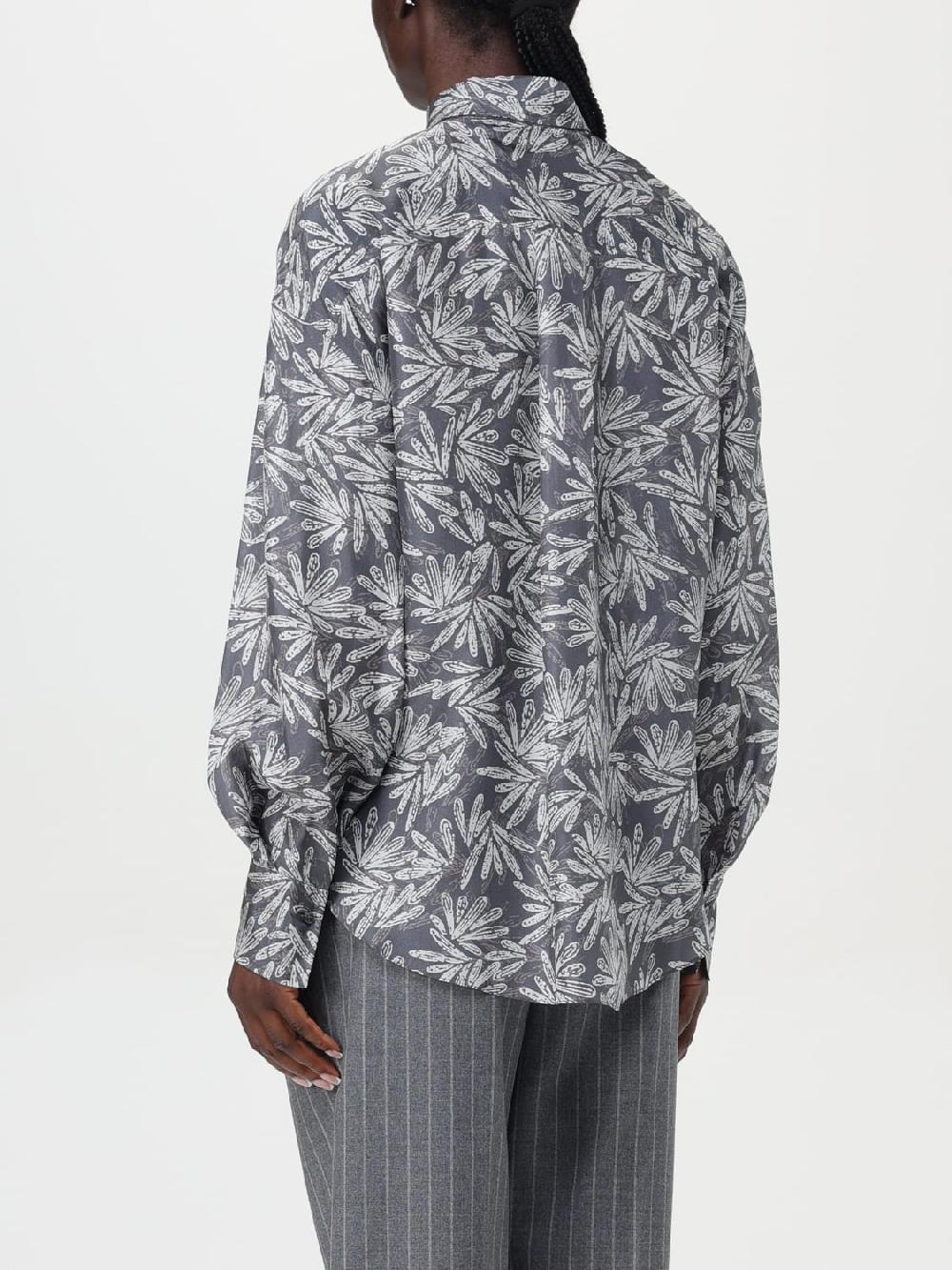 Giglio Camicia Stampata Brunello Cucinelli