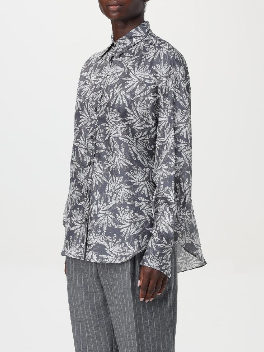 Giglio Camicia Stampata Brunello Cucinelli