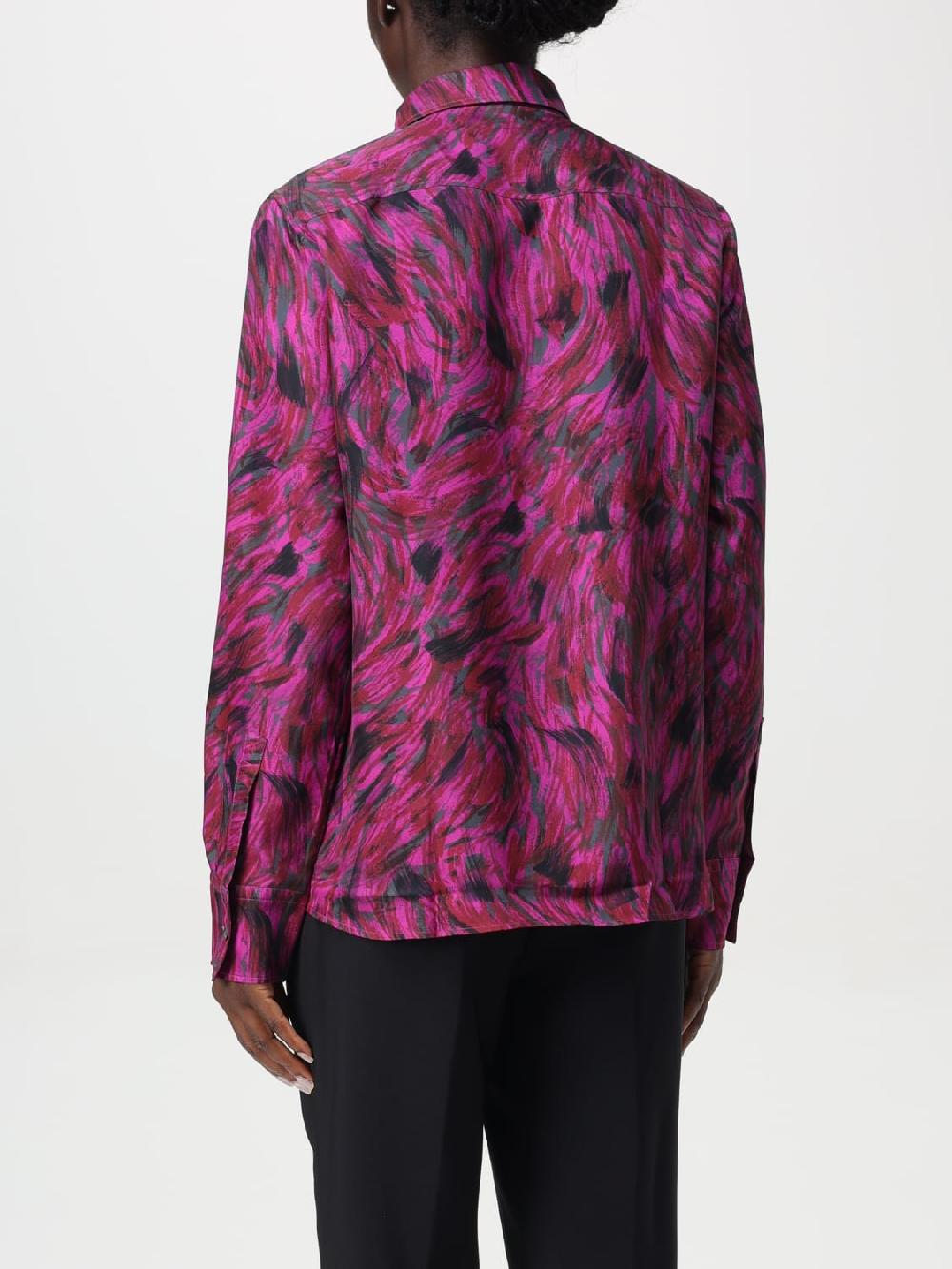 Giglio Camicia Stampata Lanvin In Seta