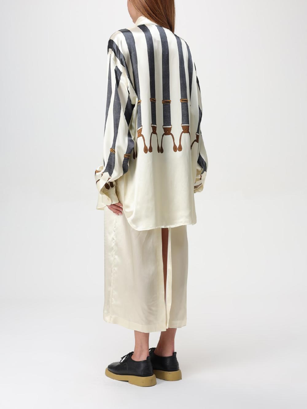Giglio Camicia Stampata Moschino Couture