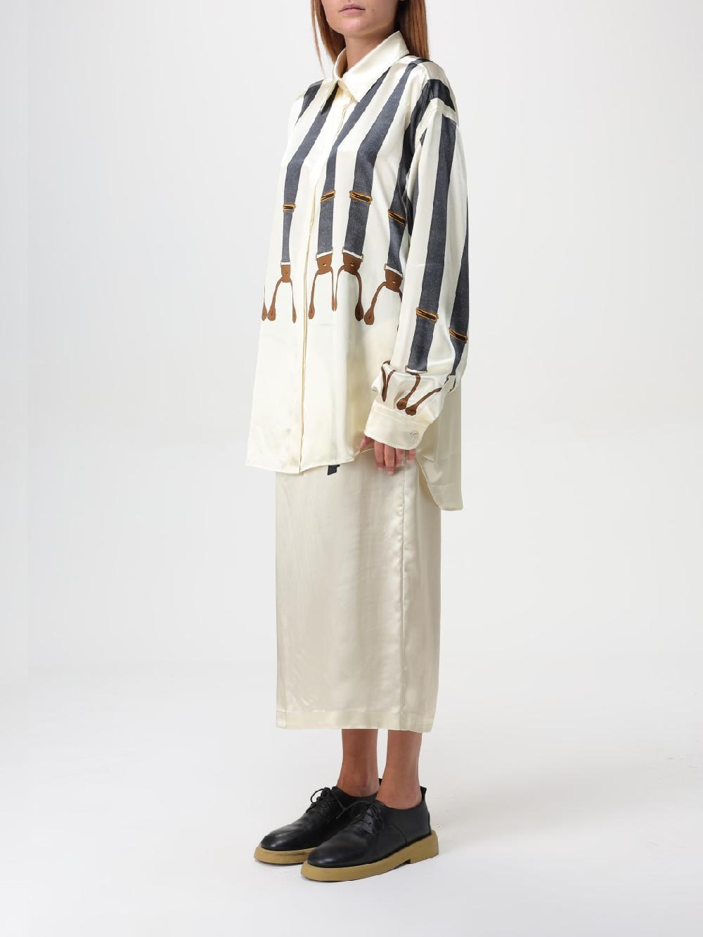 Giglio Camicia Stampata Moschino Couture
