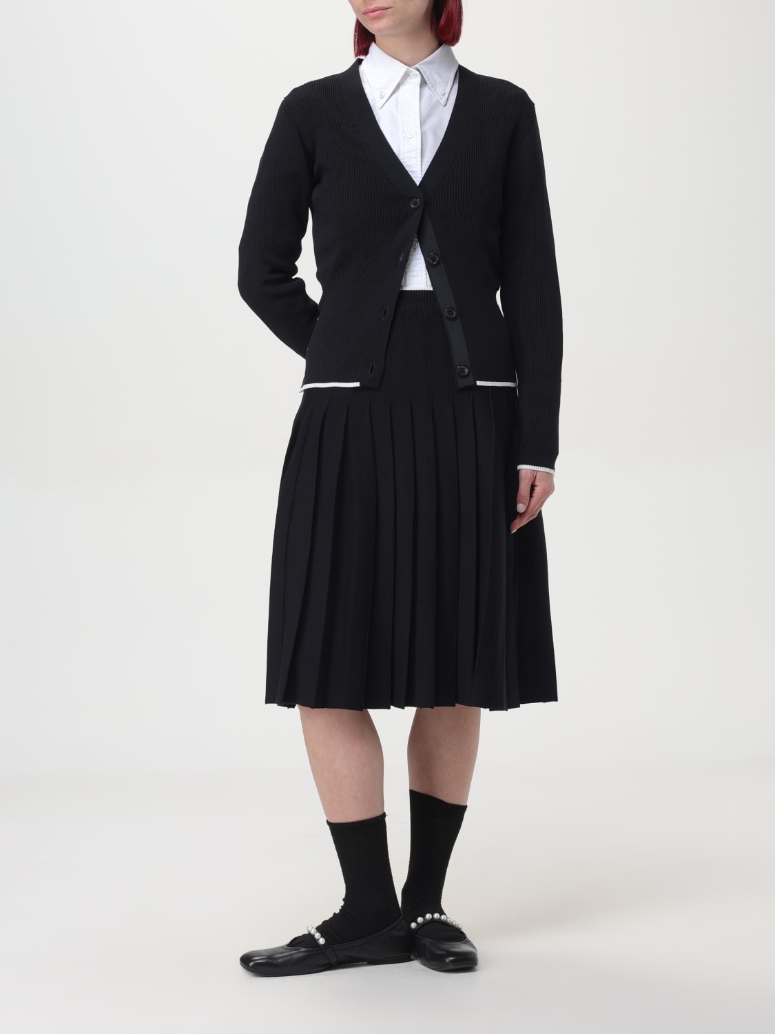 Giglio Camicia Thom Browne In Popeline Di Cotone