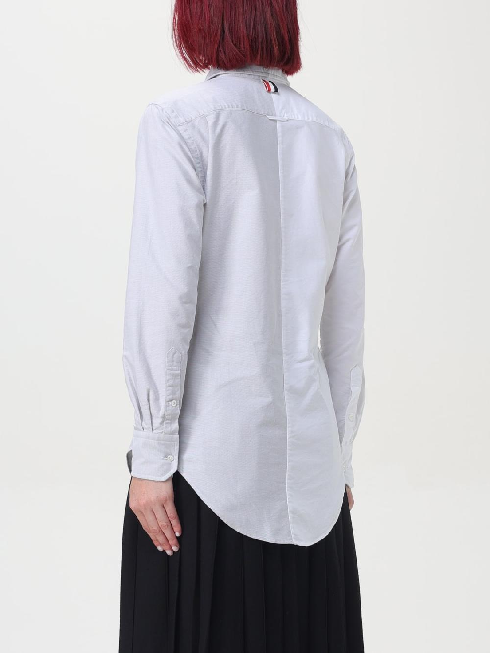 Giglio Camicia Thom Browne In Popeline Di Cotone
