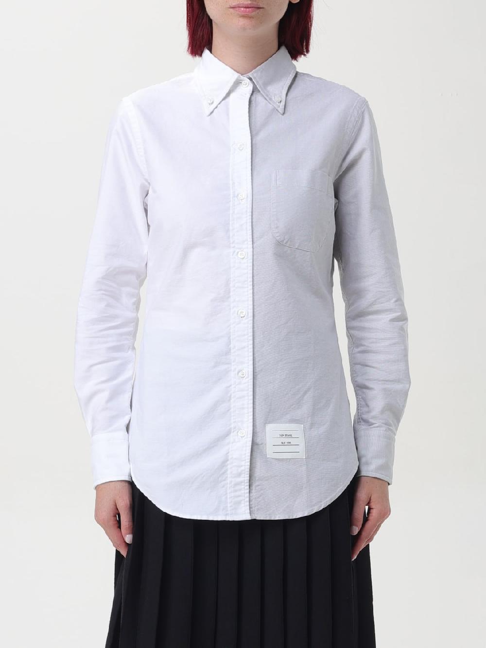 Giglio Camicia Thom Browne in popeline di cotone