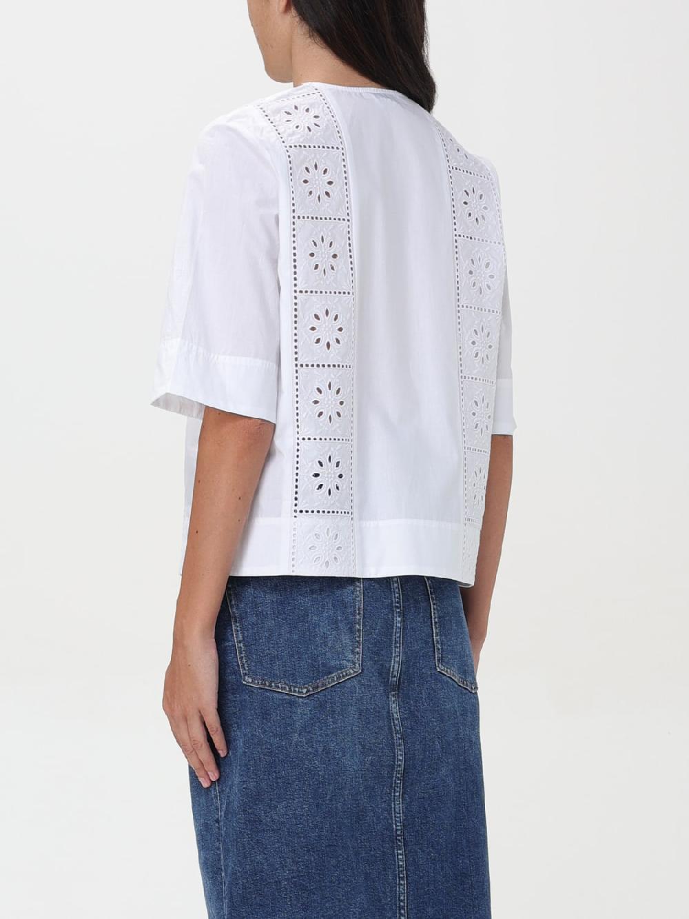 Giglio Camicia Traforata Ganni
