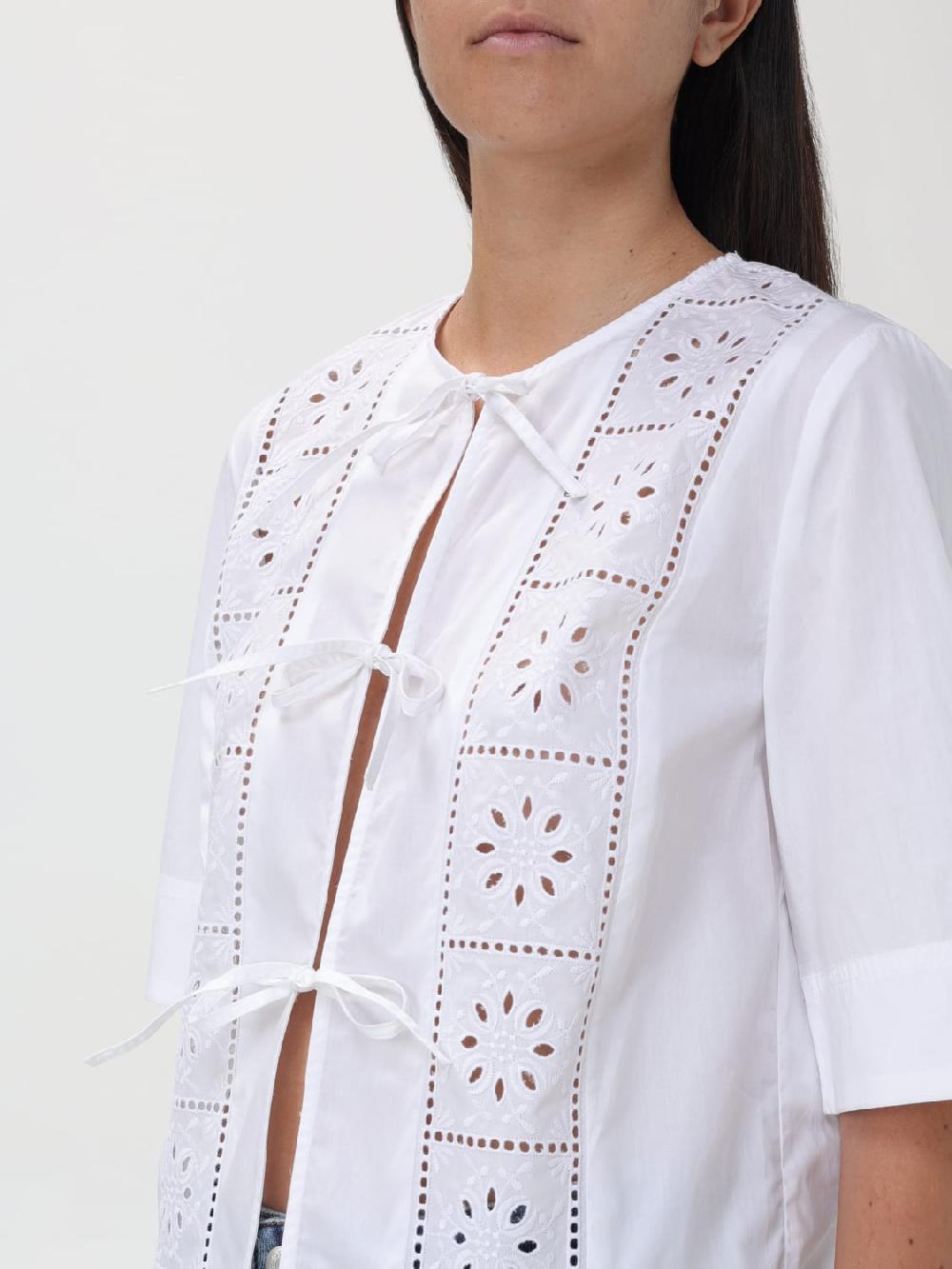 Giglio Camicia Traforata Ganni