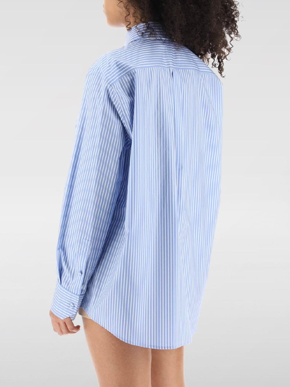 Giglio Camicia Valentino In Cotone A Righe