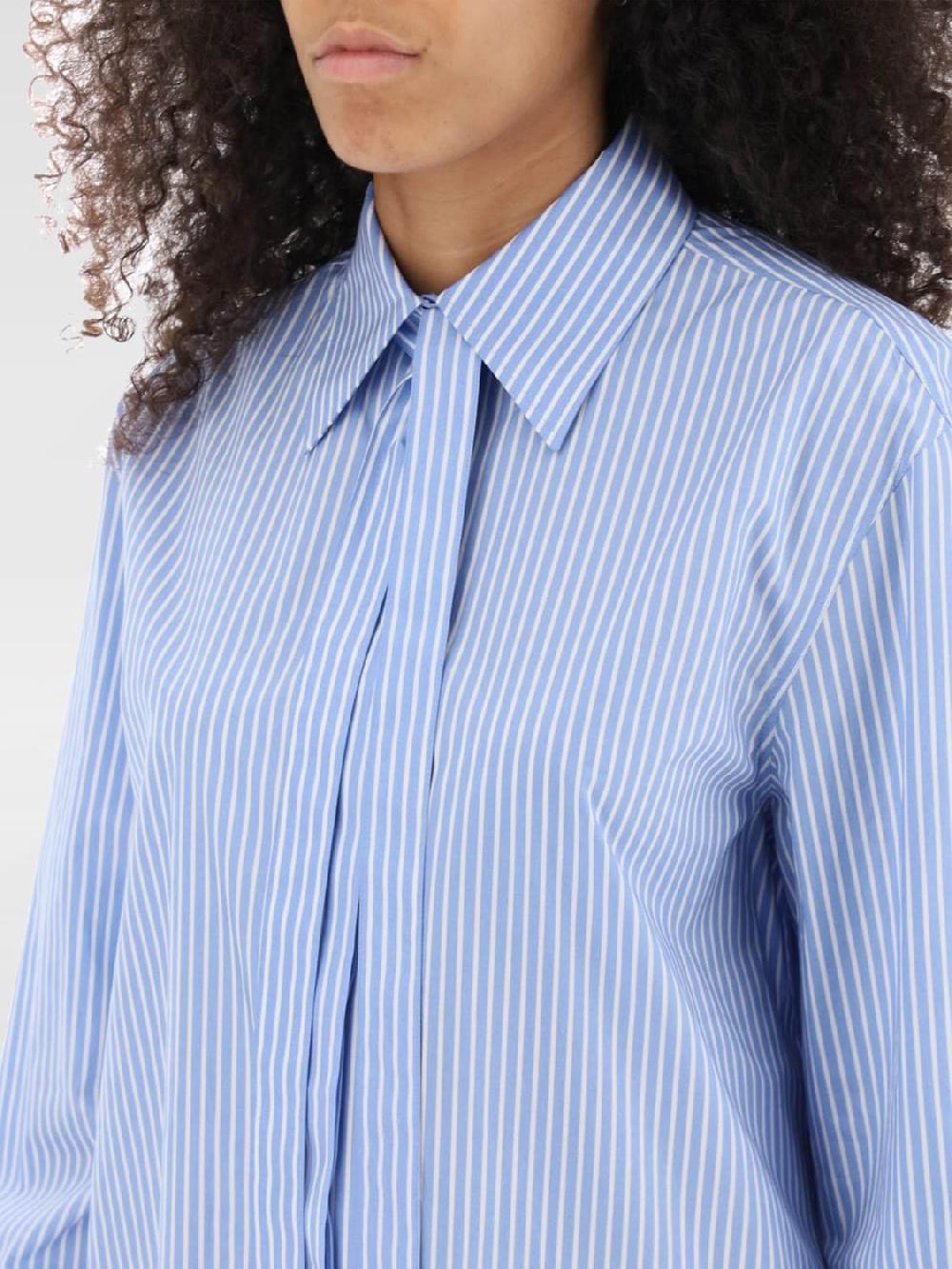Giglio Camicia Valentino In Cotone A Righe