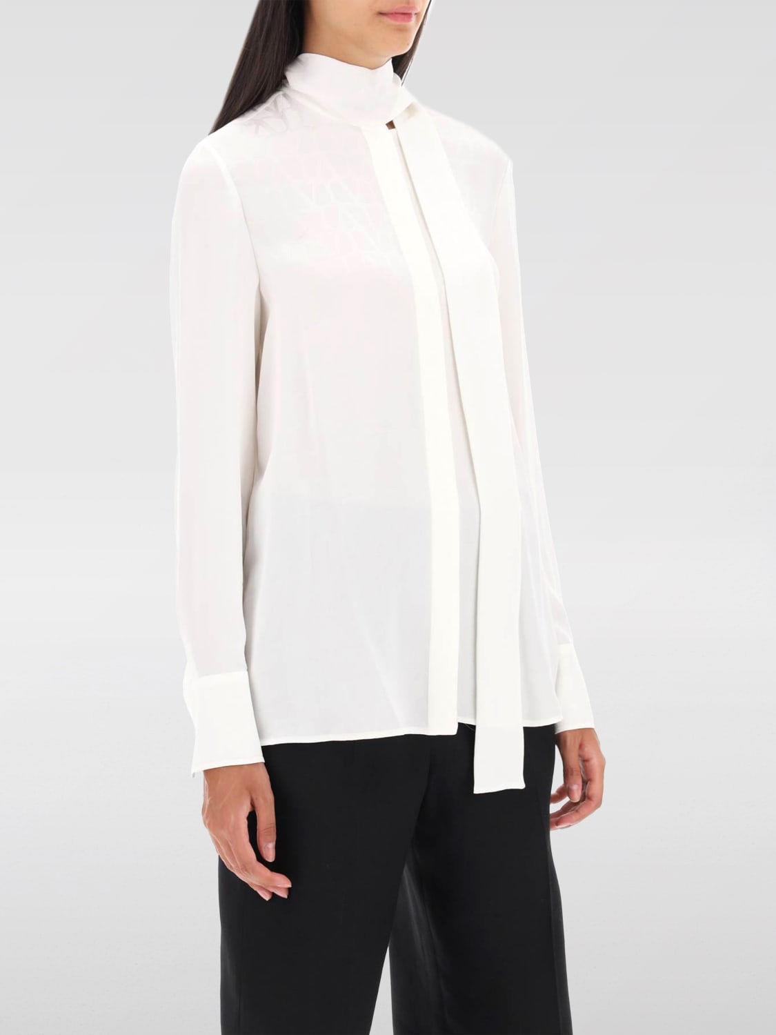 Giglio Camicia Valentino in seta