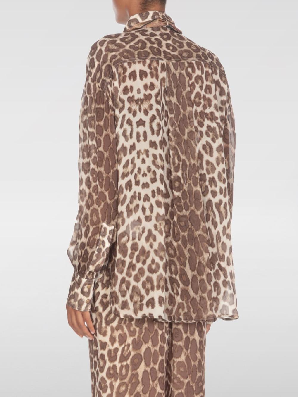 Giglio Camicia Zimmermann In Viscosa Animalier