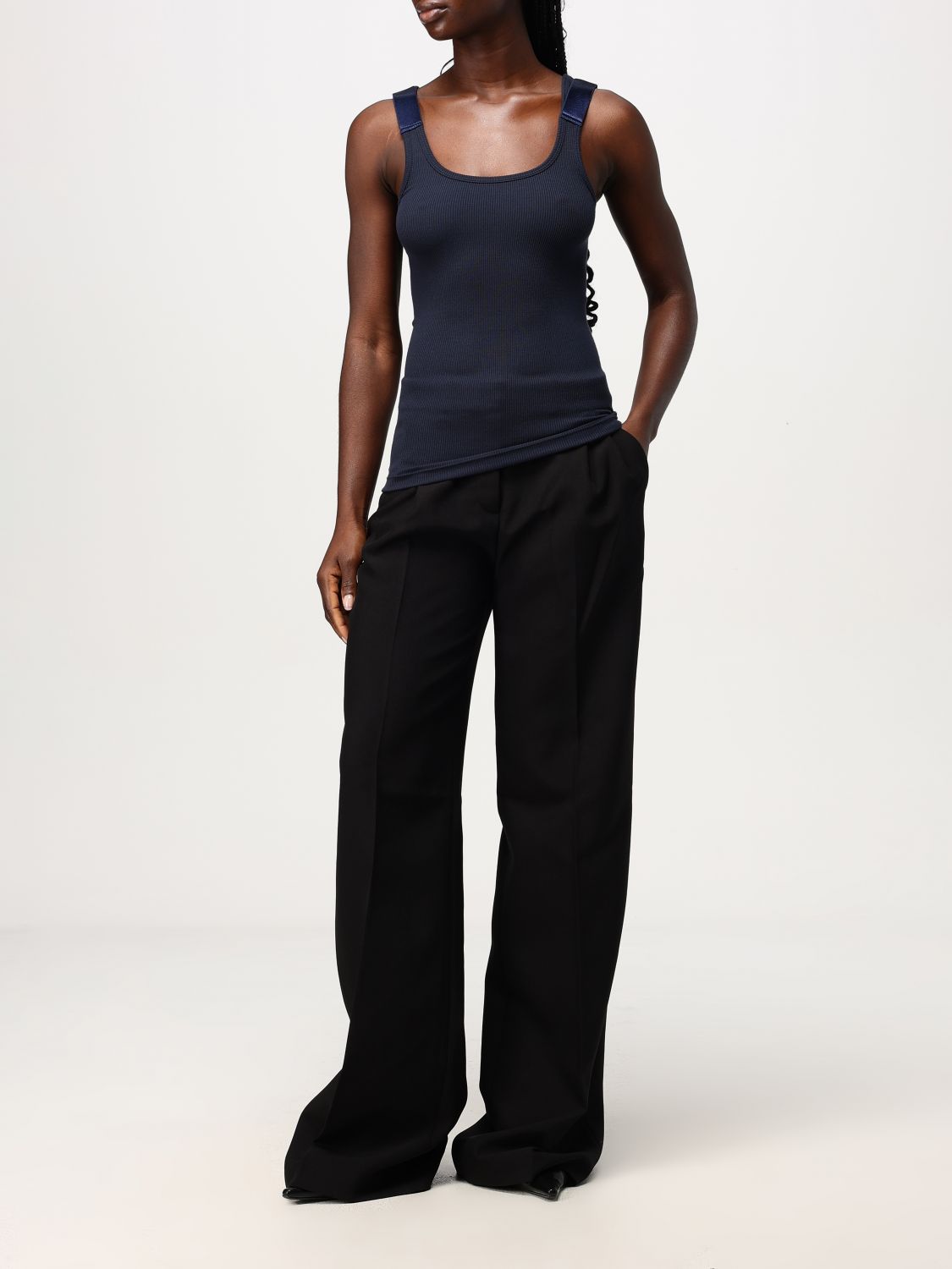Giglio Canotta Helmut Lang In Cotone Stretch