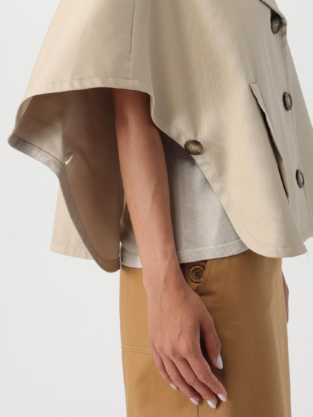 Giglio Cappa Cropped Max Mara In Twill Di Cotone