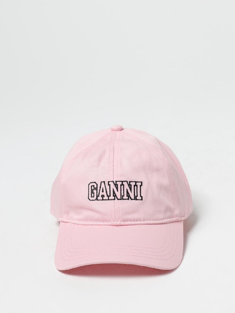 Giglio Cappello Da Baseball Ganni Con Logo