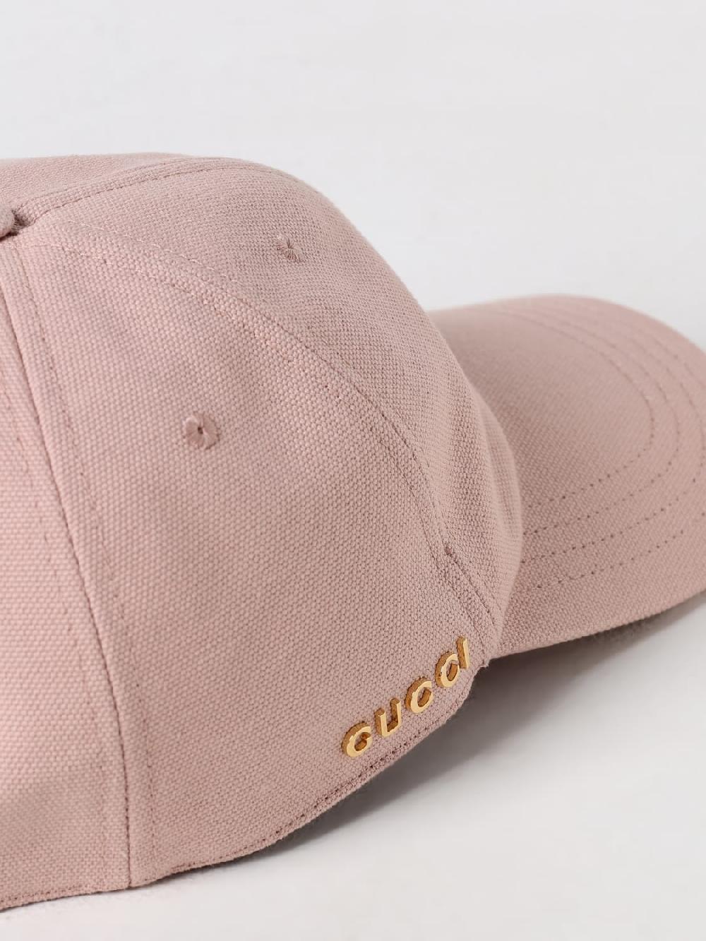 Giglio Cappello Gucci In Canvas Di Cotone