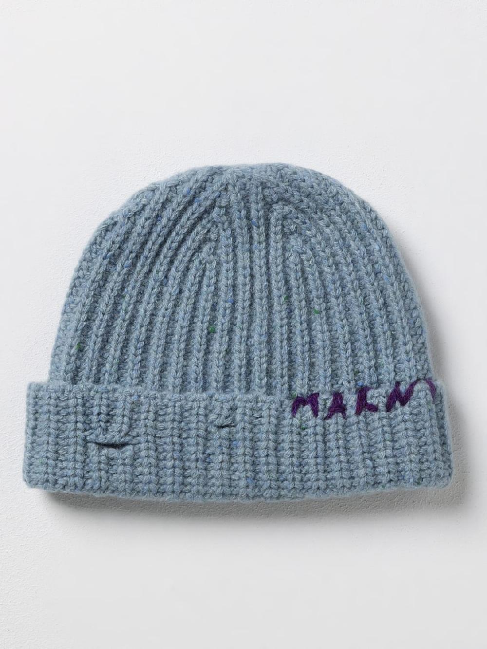 Giglio Cappello Marni in lana vergine a coste