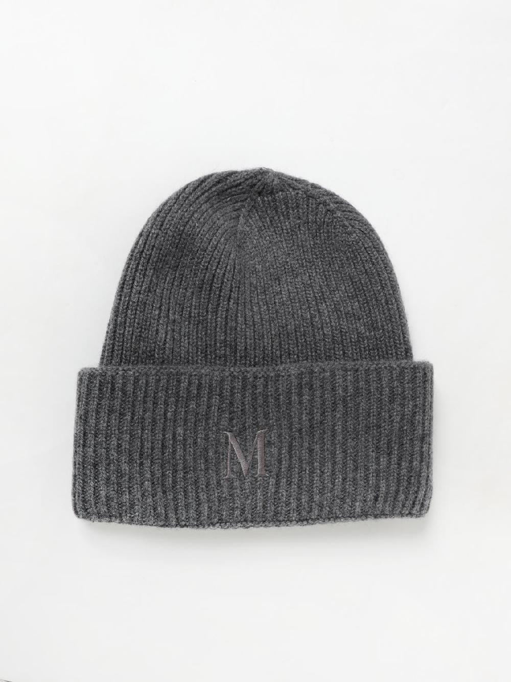 Giglio Cappello Max Mara in cashmere a coste